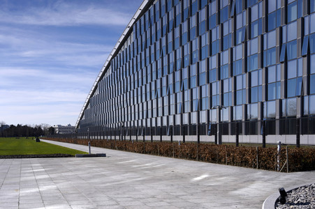 Das NATO-Hauptquartier in Brüssel