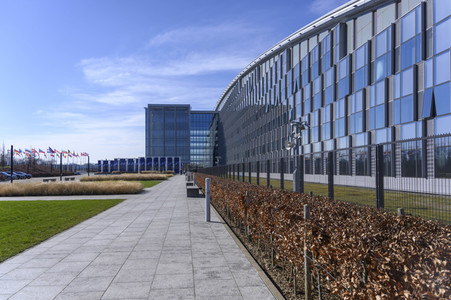 Das NATO-Hauptquartier in Brüssel