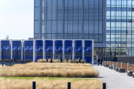 Das NATO-Hauptquartier in Brüssel