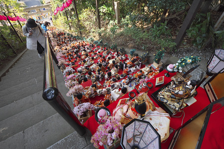 Traditionelles Puppenfest in Zama