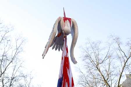 Friedensdemo am Rosenmontag in Köln
