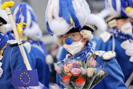 Friedensdemo am Rosenmontag in Köln