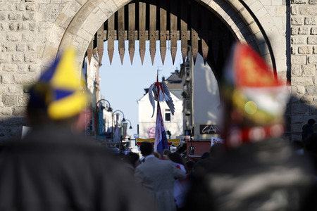 Friedensdemo am Rosenmontag in Köln