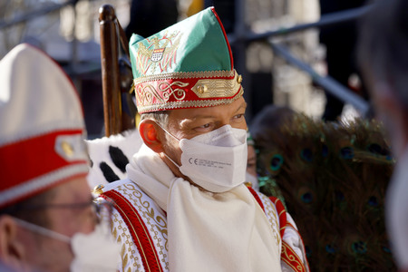Friedensdemo am Rosenmontag in Köln