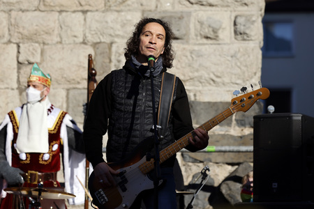 Friedensdemo am Rosenmontag in Köln