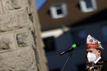 Friedensdemo am Rosenmontag in Köln