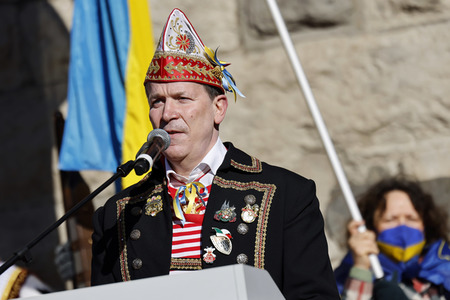 Friedensdemo am Rosenmontag in Köln
