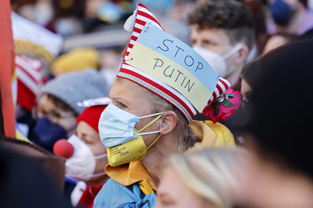Friedensdemo am Rosenmontag in Köln
