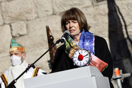 Friedensdemo am Rosenmontag in Köln