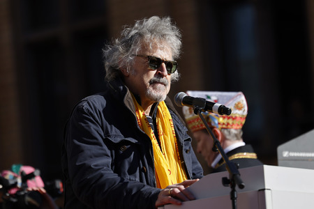 Friedensdemo am Rosenmontag in Köln