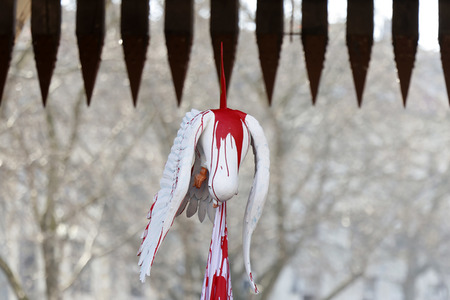 Friedensdemo am Rosenmontag in Köln