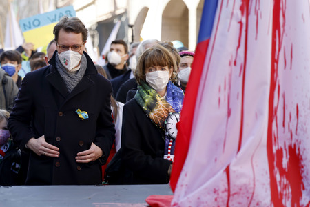 Friedensdemo am Rosenmontag in Köln