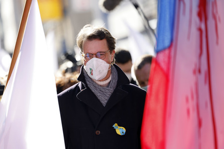 Friedensdemo am Rosenmontag in Köln