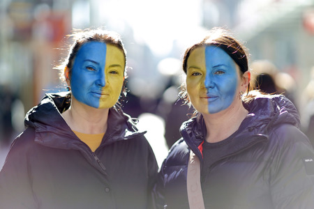Friedensdemo am Rosenmontag in Köln