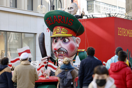 Friedensdemo am Rosenmontag in Köln