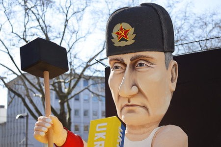 Friedensdemo am Rosenmontag in Köln