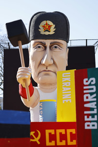 Friedensdemo am Rosenmontag in Köln