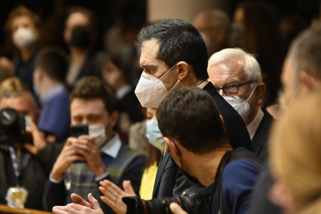 Debatte zur Aggression Russlands gegen die Ukraine im Europäischen Parlament in Brüssel