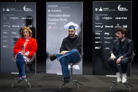 Pressekonferenz zur 75. Mercedes Benz Fashion Week Madrid