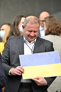 Ukraine Demonstration vor dem EU-Parlament in Brüssel