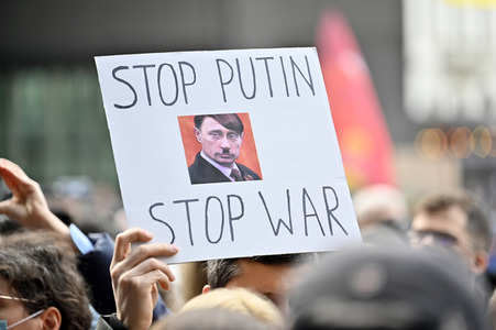 Ukraine Demonstration vor dem EU-Parlament in Brüssel