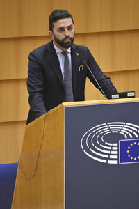 Debatte zur Aggression Russlands gegen die Ukraine im Europäischen Parlament in Brüssel