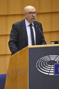 Debatte zur Aggression Russlands gegen die Ukraine im Europäischen Parlament in Brüssel