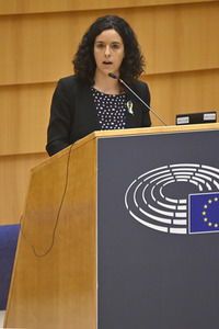 Debatte zur Aggression Russlands gegen die Ukraine im Europäischen Parlament in Brüssel