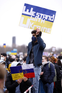 Fridays for Future Demo gegen den Krieg in der Ukraine in Berlin