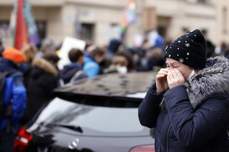 Fridays for Future Demo gegen den Krieg in der Ukraine in Berlin