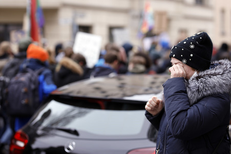 Fridays for Future Demo gegen den Krieg in der Ukraine in Berlin