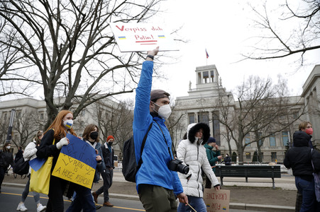 Fridays for Future Demo gegen den Krieg in der Ukraine in Berlin