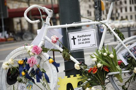 Symbolfoto Geisterfahrrad