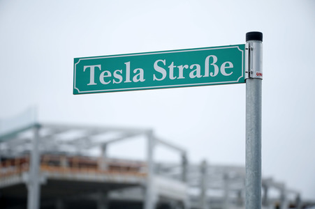 Teslas erste Elektroauto-Fabrik in Europa 'Gigafactory 4' in Grünheide