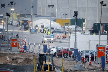 Teslas erste Elektroauto-Fabrik in Europa 'Gigafactory 4' in Grünheide