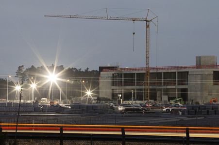 Teslas erste Elektroauto-Fabrik in Europa 'Gigafactory 4' in Grünheide