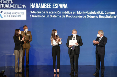 Königin Letizia übergibt Zuschüsse für soziale Projekte in Madrid