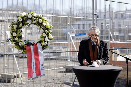 Gedenkzeremonie zum 13. Jahrestag des Archiveinsturzes in Köln