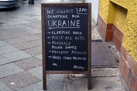 Berliner Hilfsbereitschaft für die Ukraine