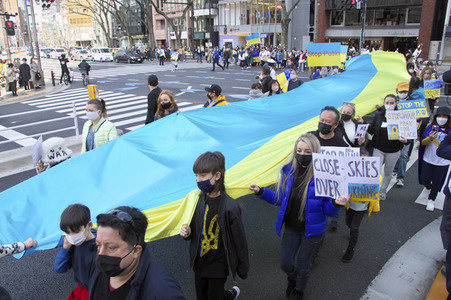 Ukraine Demo in Tokio