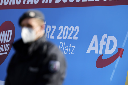 AfD Demo in Düsseldorf