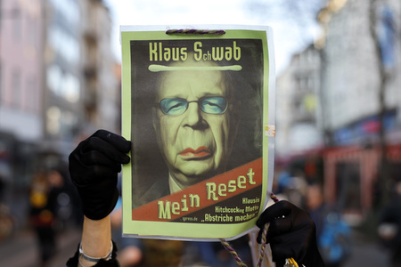 Coronademo in Düsseldorf