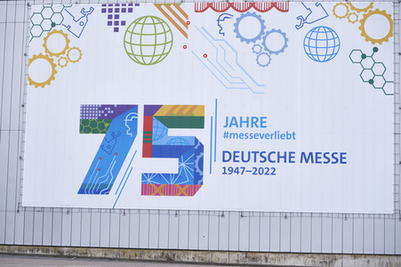 Zeltunterkünfte für ukrainische Flüchtlinge in Hannover