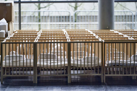 Zeltunterkünfte für ukrainische Flüchtlinge in Hannover