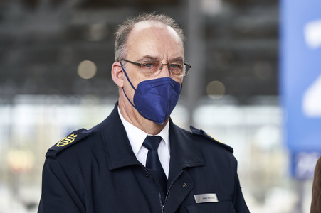 Zeltunterkünfte für ukrainische Flüchtlinge in Hannover