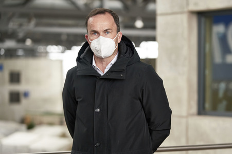 Zeltunterkünfte für ukrainische Flüchtlinge in Hannover