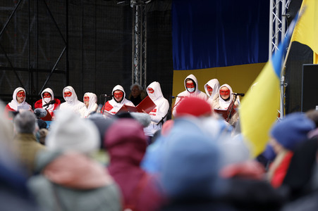 Stimmen zum Krieg in der Ukraine in Berlin