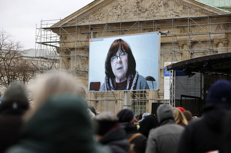 Stimmen zum Krieg in der Ukraine in Berlin