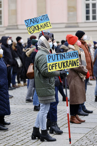 Stimmen zum Krieg in der Ukraine in Berlin