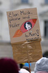 Stimmen zum Krieg in der Ukraine in Berlin